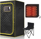 Portable Infrared Sauna, Full Size Far Infrared Sauna, One Person Sauna Tent by TaTalife