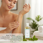 Olivia Care Body Oil Eucalyptus Mint Vegan & Natural | Hydrating & Moisturizing - Image 6