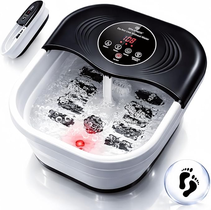 Collapsible Heated Foot Spa by Spa4pieds