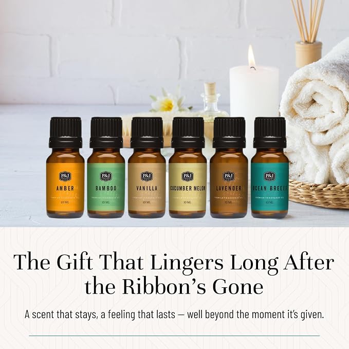 P&J Trading Fragrance Oil Tranquil Set | Vanilla, Cucumber Melon, and Ocean - Image 5