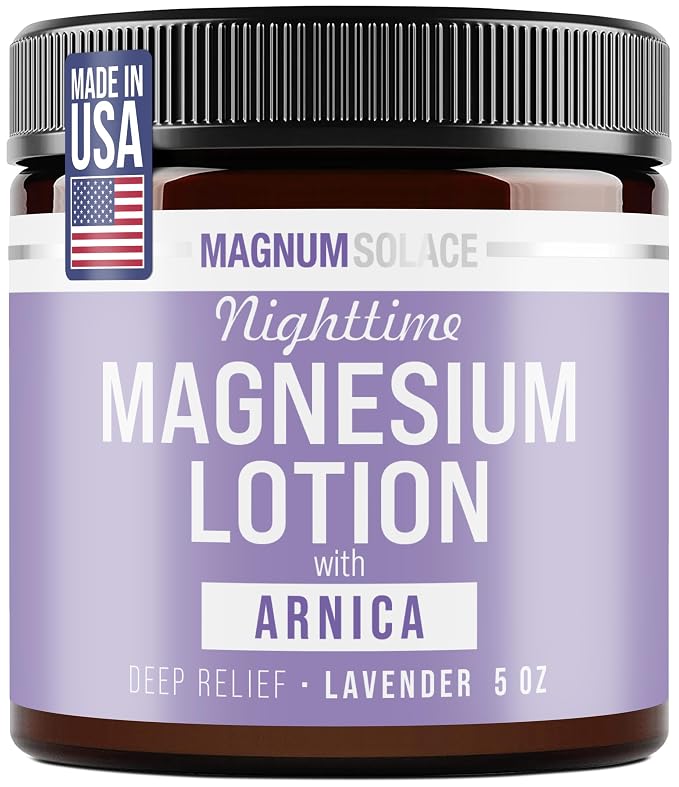 Magnum Solace Nighttime Magnesium Lotion by MAGNUMSOLACE