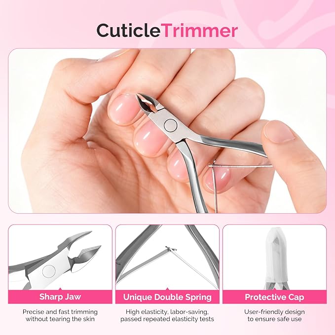 MelodySusie Manicure Tools Kit Nail Care Kit - Image 4