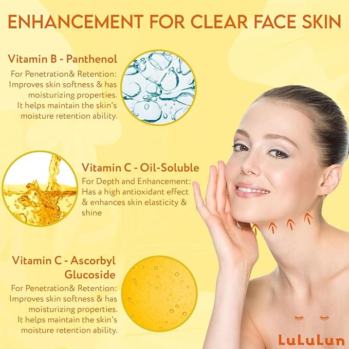 Lululun Vitamin C Face Mask for Women & Men - Image 4