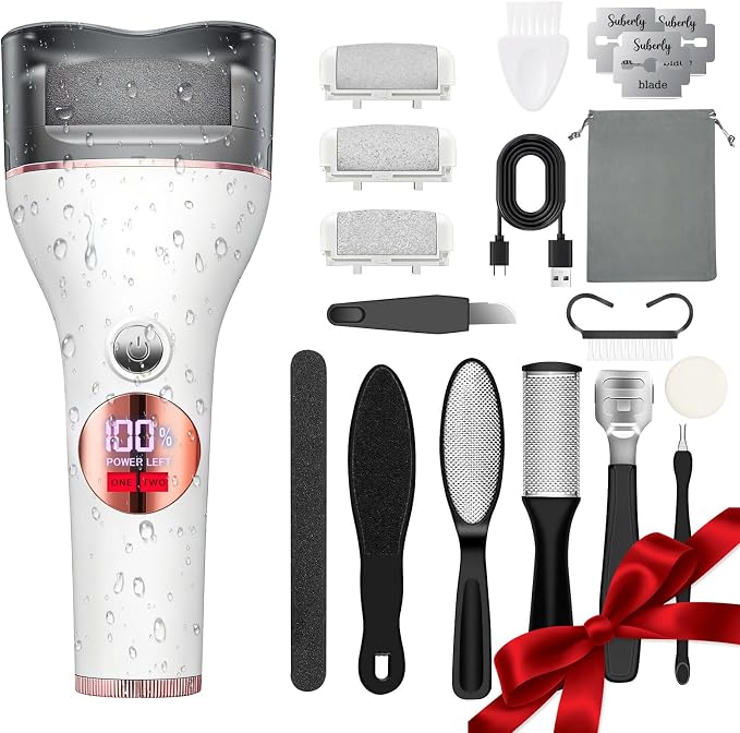Electric Callus Remover for Feet, Rechargeable Waterproof Foot File by Unknown