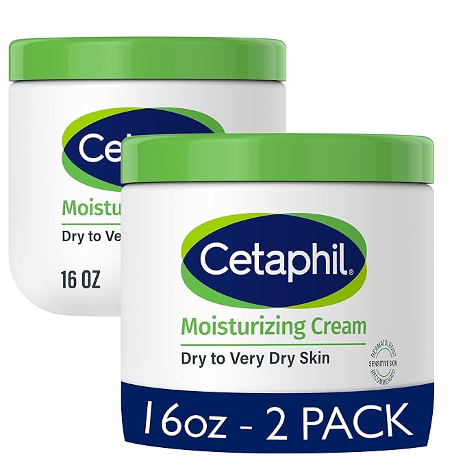 Cetaphil Face & Body Moisturizer, Hydrating Moisturizing Cream by Cetaphil