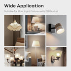 Linkind A19 LED Light Bulbs, 60W Equivalent Dimmable Light Bulbs, 4000K Cool - Image 9
