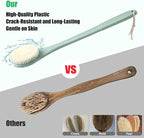 17-Inch Back Scrubber for Shower, Anti-Slip Exfoliating Body Brush for Bath - Image 3