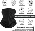 Geyoga 6 Pieces Summer UV Protection Cooling Neck Gaiter Face Clothing Neck - Image 2