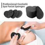 50-Count Facial Sponges Compressed, 100% Natural Cellulose Face Sponge - Image 2