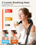 Neck Massager with Heat : Cordless Shoulder and Neck Massager - Image 3