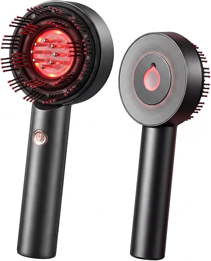 3-in-1 Scalp Massager with Oil Applicator, Portable Cordless Scalp Brush by Unknown