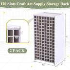 Sunnychicc 2 Pack Marker Storage Organizer, 240 Slots Total Art Supply Holder - Image 2