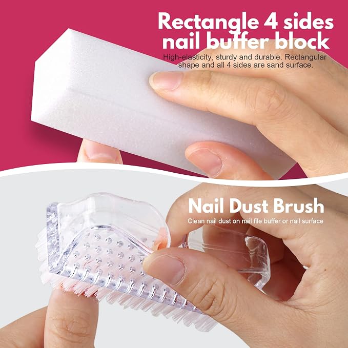 FANDAMEI Nail Files and Buffers, Nail Care Kit - Image 4