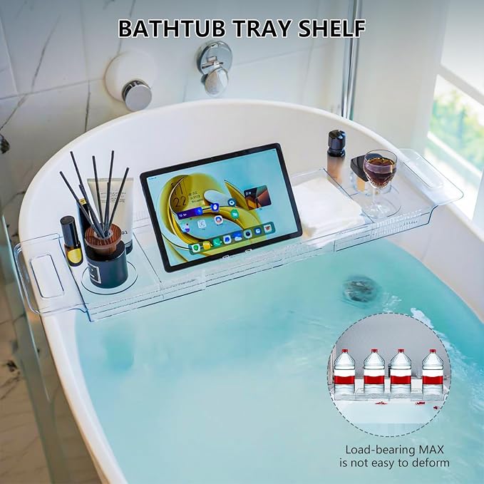 Expandable Bathtub Tray - Image 3