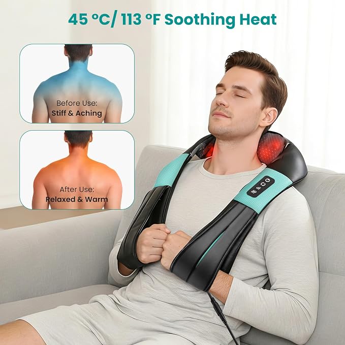 Nekteck Shiatsu Neck Massager - Image 3
