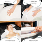 TranquilBeauty Bath Pillow, Pain Relief, 7 Suction Cups - Image 4
