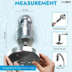 EVERGLOW High-Output Shower Filter, 100% Removes Chlorine, Moisturizes Dry - Image 5