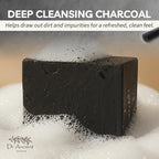 Dr. Ancient Natural Charcoal Soap Bar Traditional Way Handcrafted Charcoal - Image 4
