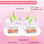 XPCARE 24 Pack Steam Eye Masks for Dry Eyes, SPA Warm Sleep Eye Mask, - Image 2