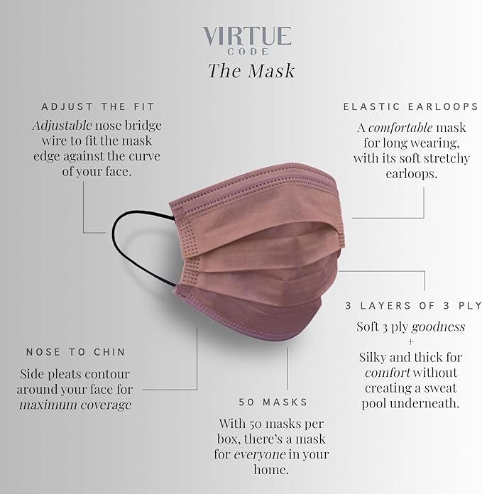 VIRTUE CODE Support Face Masks - Image 2