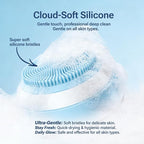 Electric Face Scrubber & Silicone Facial Cleansing Brush - Image 3