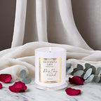 Chloefu LAN Rose Scented Candles, Oud Candle Gifts - Image 3