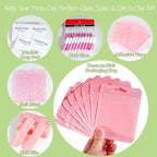 Press On Nail Tool Kit with Everything, Bebbtiy Nail Prep Tool Disposable - Image 3
