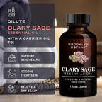 Brooklyn Botany Clary Sage Essential Oil - Image 7