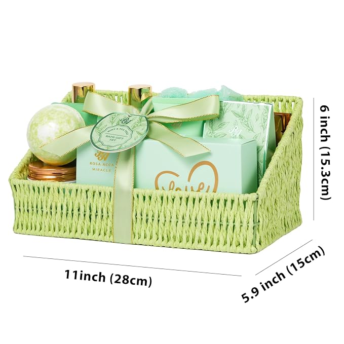 Mothers Day Gifts Basket for Mom, Hydrating Face Skin Care Kit, Bath & Body - Image 8