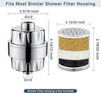 BRIGHT SHOWERS Replacement Shower Filter Cartridge - Image 5