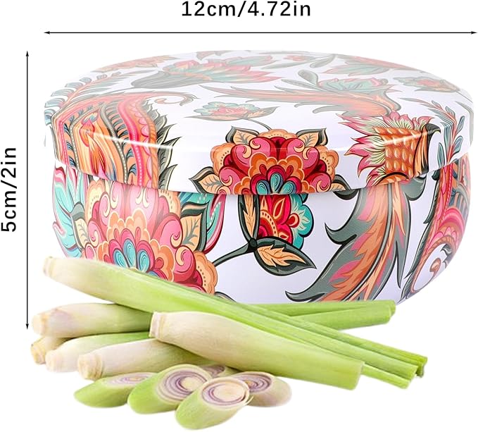Summer Citronella Scented 3 Wick Candle, Soy Wax Candle - Image 2