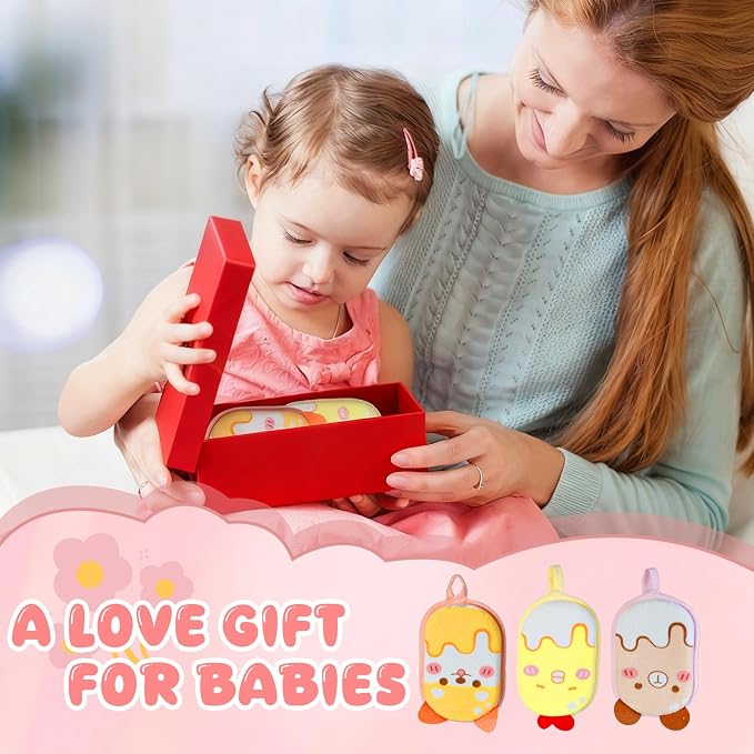 Baby and Kids Bath Loofah Sponge, Soft and Absorbent Toddler Exfoliating Body - Image 9