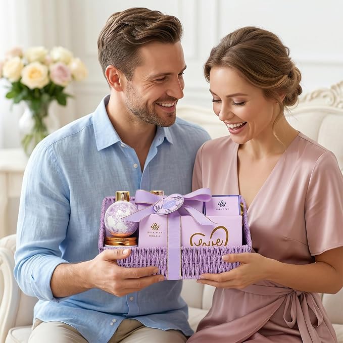 Mothers Day Gifts Basket for Mom, Hydrating Facial Skin Care Set, Home Spa - Image 3