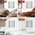 Heated Towel Racks for Bathroom, Wall Mounted Electric Towel Warmer Racks - Image 6