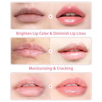3 PCS Bee Lip Balm Lip Mask Honey Pot, Watermelon & Cherry & Coconut Lip Mask - Image 5