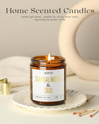 AOOVOO Sandalwood Oud Candle - Image 5