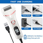 Electric Foot Callus Remover, Rechargeable Portable Electronic Foot File - Image 3