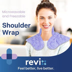 REVIX Microwave Heating Pad for Neck and Shoulders Back, Microwavable Heated - Image 2