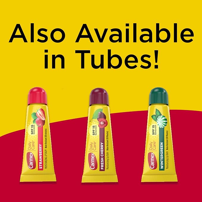Carmex Daily Care Moisturizing Lip Balm Sticks, SPF 15 - Image 8