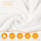 Tigeen Plus Size Towel Wrap for Women Spa Robe Set - Image 3