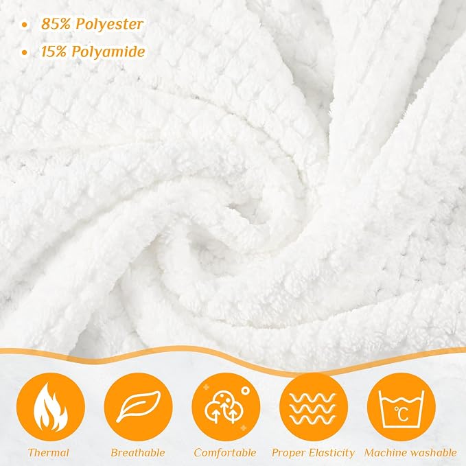 Tigeen Plus Size Towel Wrap for Women Spa Robe Set - Image 3