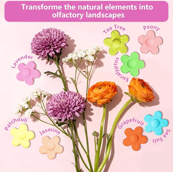 Aromatherapy Shower Steamers, Essential Oils Shower Tablets, Shower Melts - Image 4