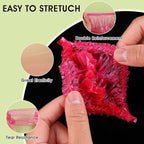 100Pcs Pink Disposable Shower Caps - Image 3