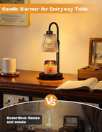 Innqoo Amber Candle Warmer Lamp - Image 5
