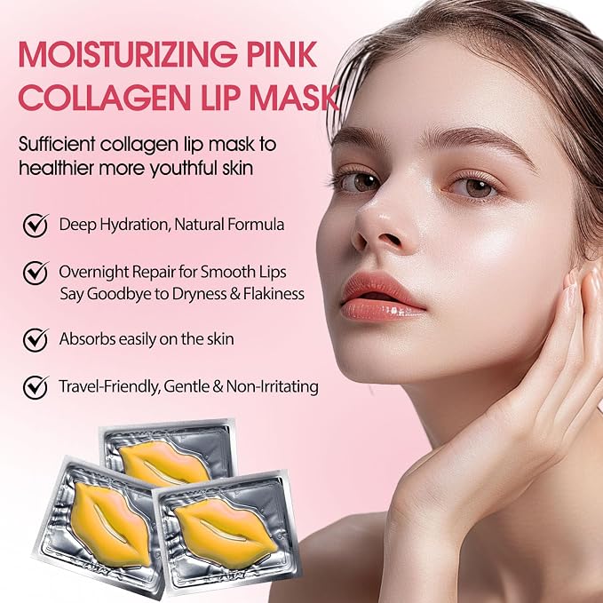 30 pieces of Moisturizing Collagen Crystal Lip Mask - Image 4