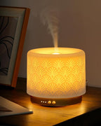 Essential Oil Diffuser - 280ml Ceramic Diffuser by ONABOVIVA
