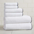 Great Bay Home Black/White Bath Towel Set by GreatBayHome