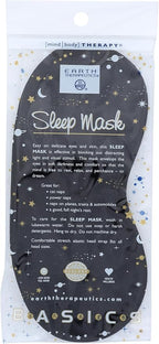 Earth Therapeutics Black Sleep Mask by EarthTherapeutics