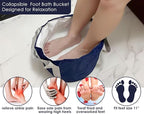 Foot Soaking Tub Collapsible Bucket - Image 3
