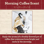 Our Own Candle Company, Morning Coffee Scented Mason Jar Candle, 100 Hour Burn - Image 2